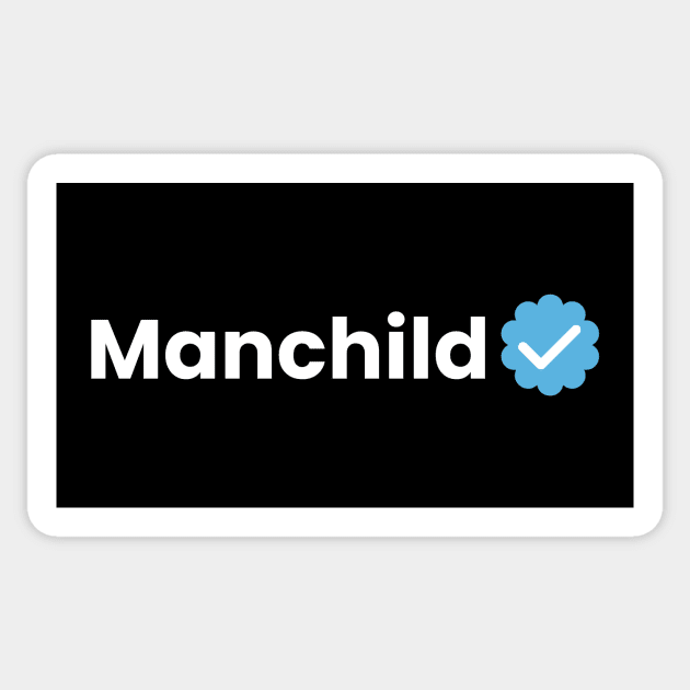 Manchild Sticker by My Tribe Apparel